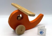 Helicóptero de madera